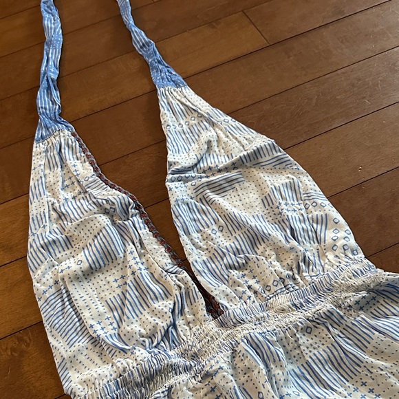 Dolce Vita Halter Striped Jumpsuit - Picture 2 of 2